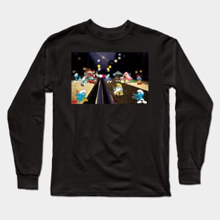 SMURF ART PRINTS Long Sleeve T-Shirt